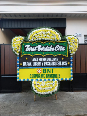 Papan Bunga Duka di Kendari