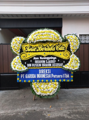 Papan Bunga Duka di Kendari