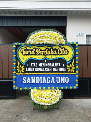 Papan Bunga Duka di Kendari